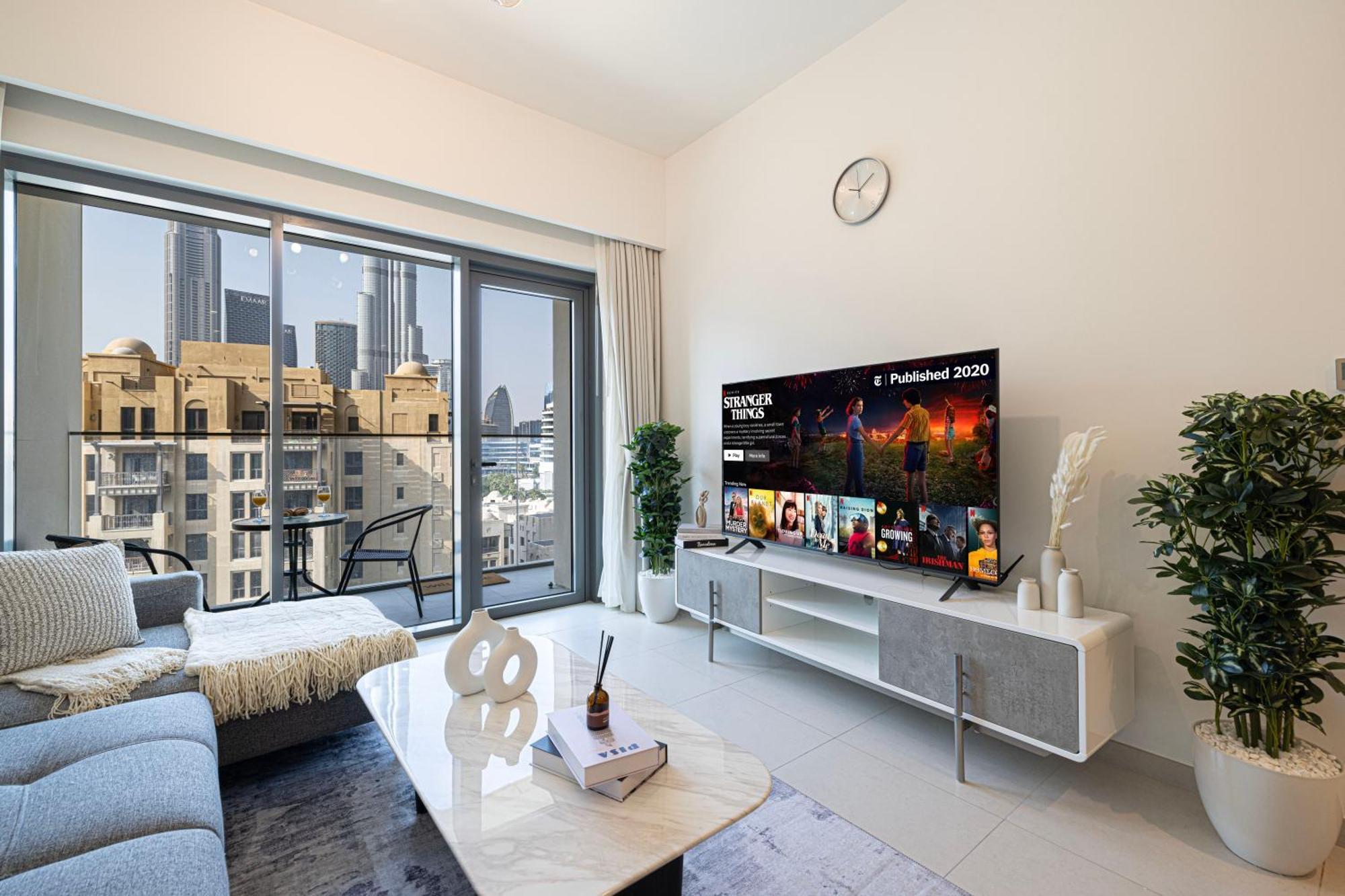 Full Burj Khalifa View! Brand New 2 Bedrooms! 5min Walk From Mall! Apartment *
