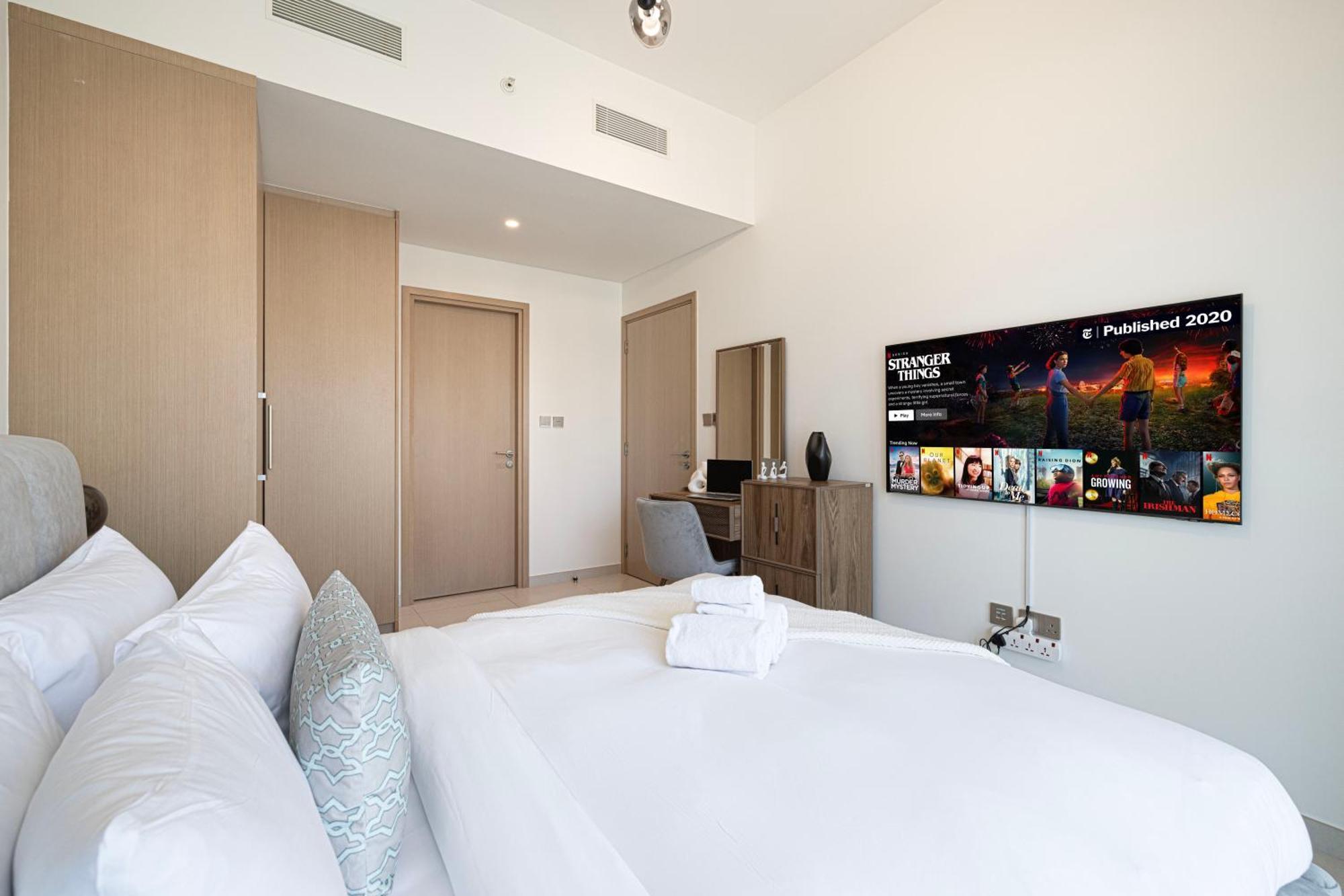 Apartment Full Burj Khalifa View! Brand New 2 Bedrooms! 5min Walk From Mall! Dubai